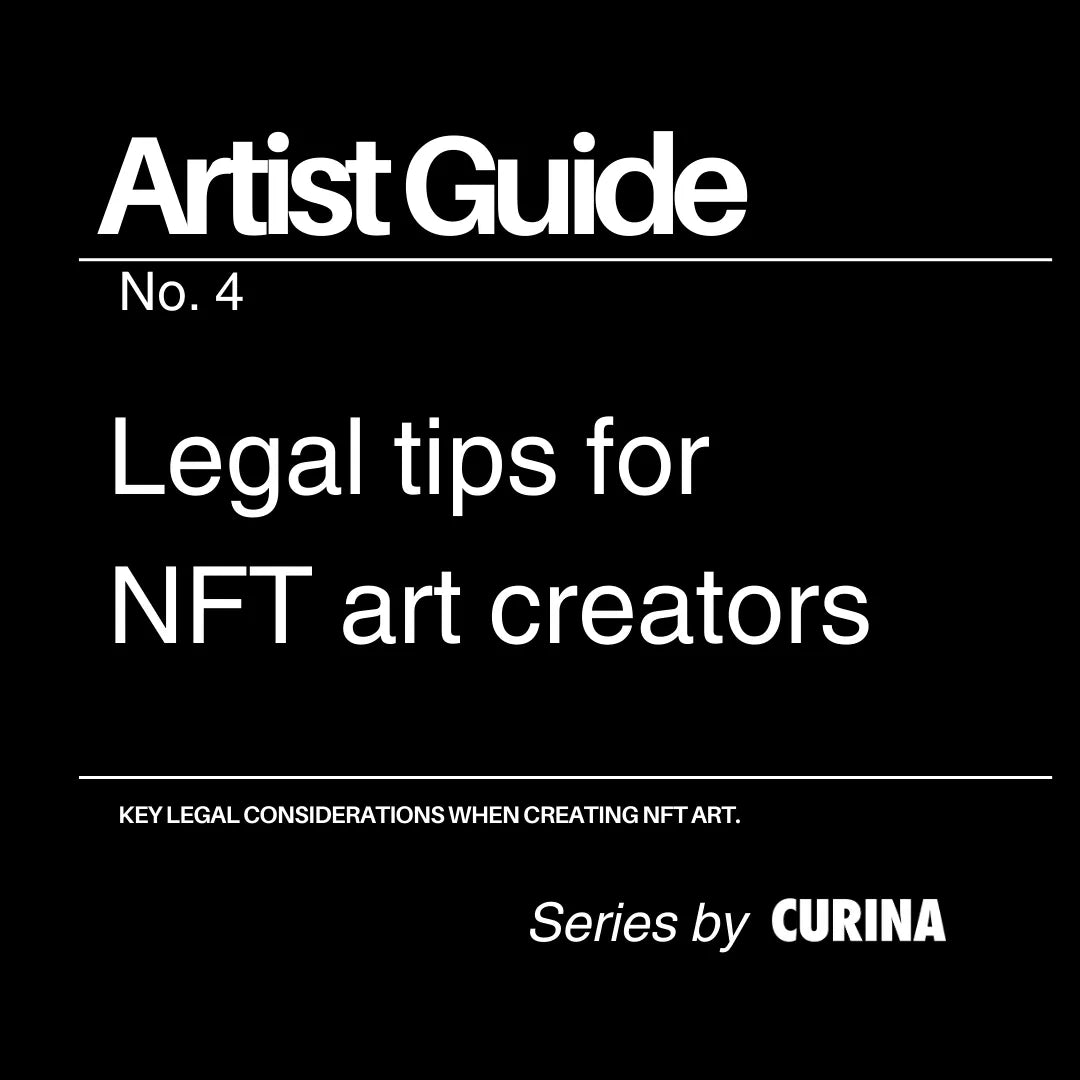 NFT Art: Legal and Other Considerations