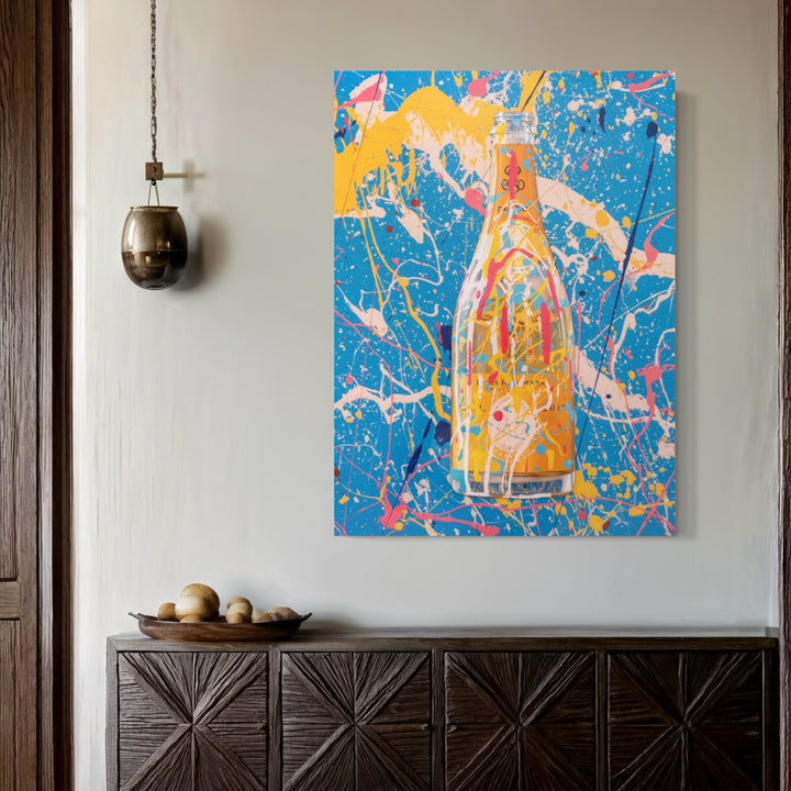 A photo of the artwork C-12, by Jean-Remi Barbier, hanging on a wall.