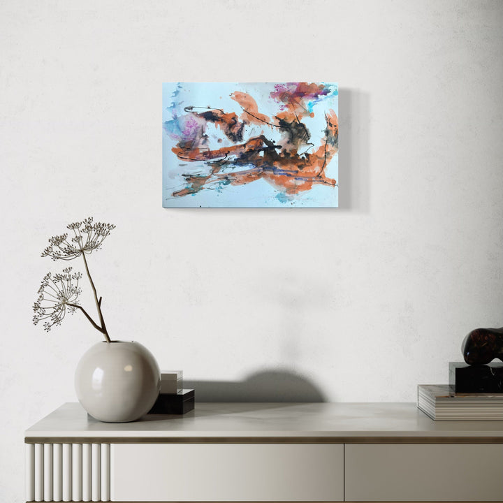 The artwork, Expectation, by Dionysia Adamopoulou, displayed in a room.