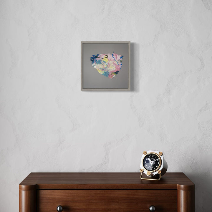 A photo of the artwork Untitled175, by Victoria Manganiello, hanging on a wall.