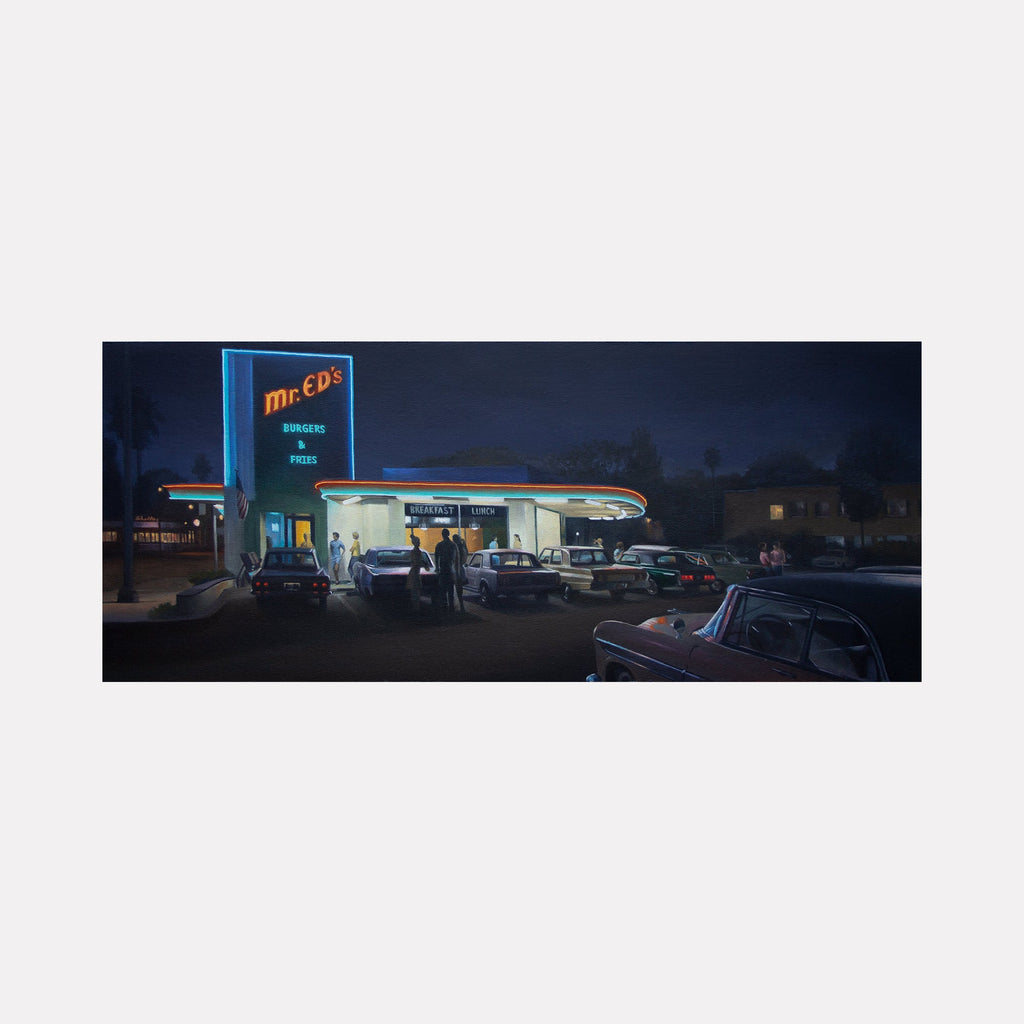 The artwork MR. EDS DINER, by Alex Devereux