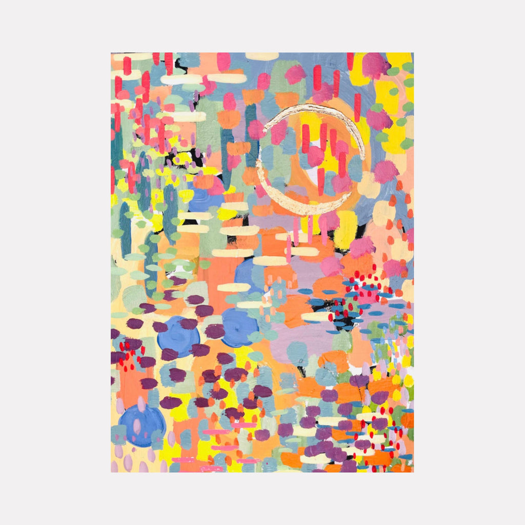 The artwork Pixel Rainbow 1, by Alexandra Jamieson