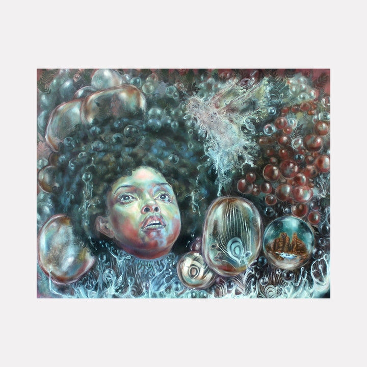 The artwork Wool III-Tears, by Crystal Marshall