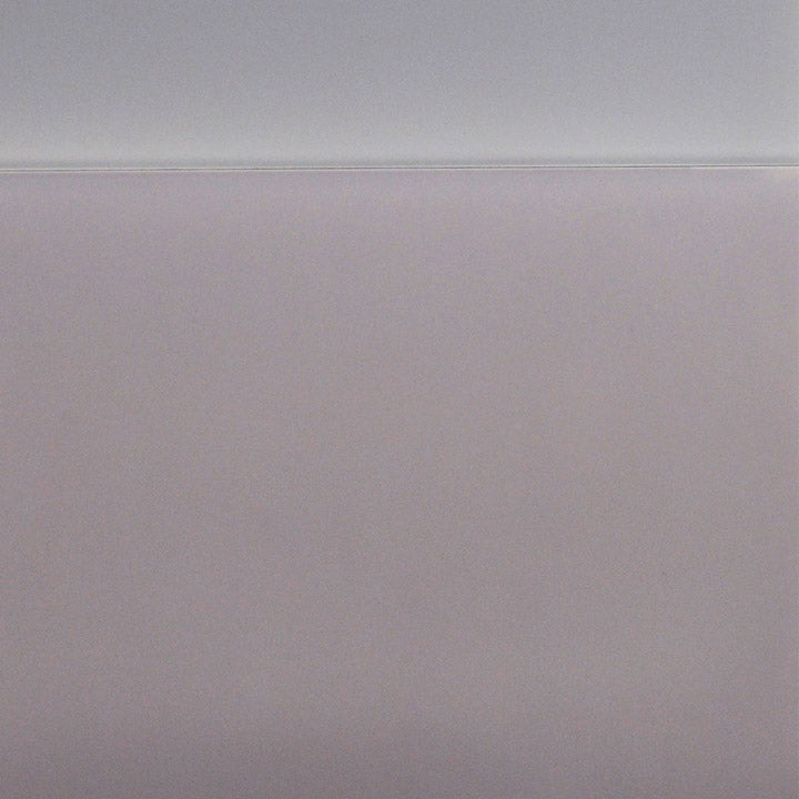 The artwork 'Gray No.2' by Susan English features a minimalist composition with a smooth gradient transition from light to darker gray tones. The abstract piece showcases a subtle horizontal division, creating a gentle atmospheric effect through tinted polymer on panel, measuring 33 inches in height by 24 inches in width.